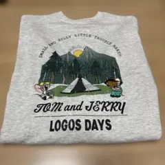 新品 トムとジェリー スウェット トレーナー LOGOS L Lサイズ