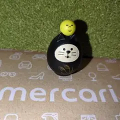 【お月見猫だるま】ミニチュア　concombre