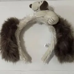 スヌーピー ぬいぐるみ付きカチューシャ ユニバ