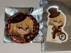 七海龍水/Dr.STONE/アニメイトカフェ/缶バッジ/ステッカー/サーカス