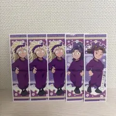 忍たま乱太郎ロングステッカー四年生（滝夜叉丸、守一郎なし）