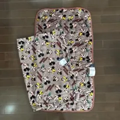 ディズニー ミッキー＆フレンズ レトロ バースディ しまむら 敷きパッド 毛布