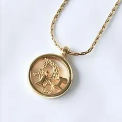 【中村様】美品☆ クリスチャン ディオール ネックレスCDロゴサークル ゴールド