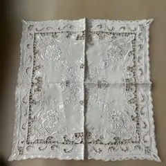 スワトウ刺繍 ハンカチ