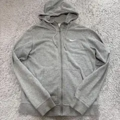 Nike グレー ジップアップパーカー Sサイズ