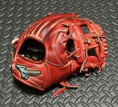 ミズノ グローバルエリート ダイバーシティブルー 軟式 内野手用 グローブ 坂本