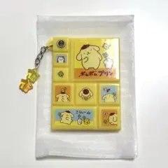 シークレット　タイルシール風ミニミラー　ポムポムプリン
