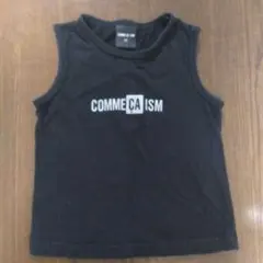 COMME CA ISM ノースリーブカットソー ブラック 90のサムネイル