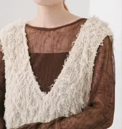 Kastane ランダムチュールメローTee カスタネ