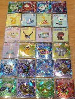 ポケモンウエハースチョコ シール 24枚 フルコンプ ポケットモンスター 食玩