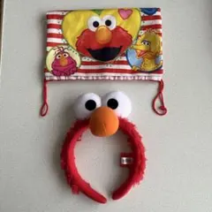 [お値下げ] USJ エルモ カチューシャ おまけつ付き
