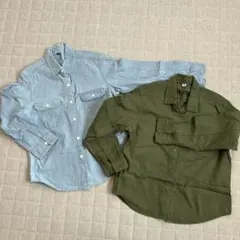 お値下げ！ユニクロ　長袖シャツセット