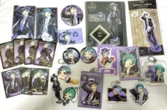 ツイステ　フロイド　まとめ売り　アクスタ　缶バッジ　キーホルダー　カード　ほか