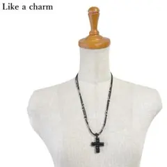 【Like a charm】グラスビーズネックレス/ペンダント★ライクアチャーム
