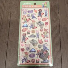 の*り様 ボンボンドロップシール　ズートピア