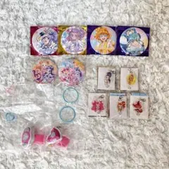 プリキュア　缶バッジ　ガチャガチャ　全プリキュア展