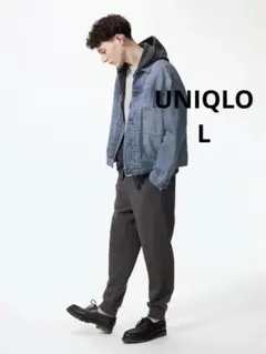 UNIQLO ユニクロ　スウェットパンツ L ダークグレー　男女兼用ルームウェア