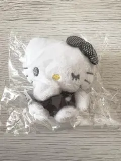 ハローキティ ぬいぐるみボールチェーン キラキラリボン