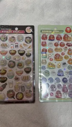正規品　和柄　ボンボンドロップシール　2枚セット