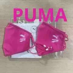 PUMA フェイスマスク 2枚入り ピンク