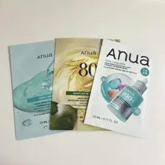 Anua パック シートマスク 3枚セット 韓国