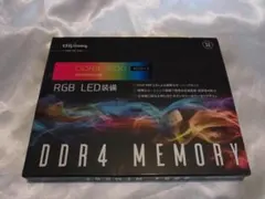 未使用 CFD Gaming DDR4 3600 RGBLED 8G×2 16G DDR4-3600 16GB 2×8GB CFDGaming RGB搭載 - メルカリ
