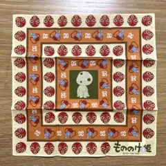【新品未使用】もののけ姫　コダマ　ハンカチ　当時物