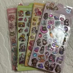 ラブブ　マイリトルポニー　ベビースリー　モリーシール　4枚セット