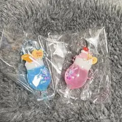 ナルミヤキャラクターズ　クリームソーダマスコット　ベリエちゃんブルーベリエちゃん