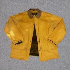 90s USA製 Woolrich ハンティングジャケット ライナー付き 古着