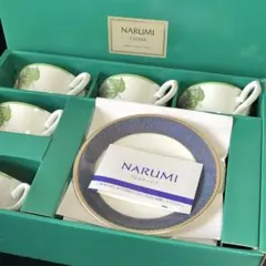 NARUMIボーンチャイナカップ&ソーサー五客セット