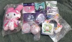 纏め売り　サンリオ　マイメロ　クロミ　ピアノ　ポチャッコ　サム　こぎみゅん