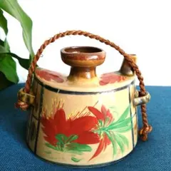 陶器製 花瓶 一輪挿し　インテリア