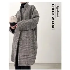 ジャケット・アウター LISIERE CHECK W COAT L'Appartement DEUXIEME CLASSE - LISIERE CHECK W COAT の通販