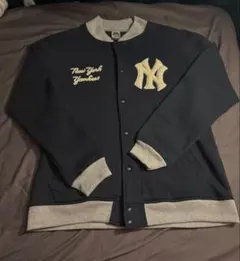 00s Majestic ニューヨーク ヤンキース スタジャン スウェット L