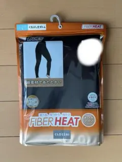 新品未使用FIBER HEAT レディース レギンス ブラック Lサイズ