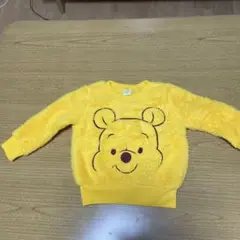 プーさん トレーナー サイズ90 イエロー