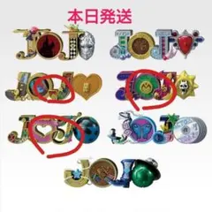 ジョジョの奇妙な冒険 一番くじ H賞 ロゴ LOGO 6点セット セミコンプ