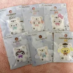 t*u様 サンリオ　ワッペン　全種類セット　クロミ　シナモロール　キティ　プリン