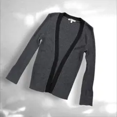 PAULE KA リブニットカーディガン グレー sサイズ （a3のサムネイル