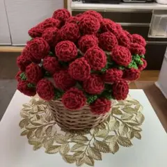 ブーケブランケット　花束　膝掛け マルチカバー　直径約110センチ