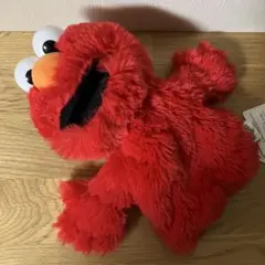 セサミストリート　エルモ　セカンド製　ぬいぐるみ　パペット