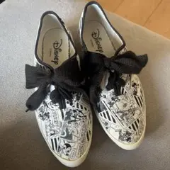 DIANA ディズニー コラボコミックプリント スニーカー24センチ