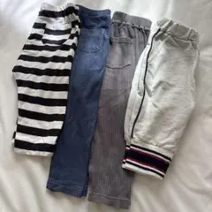 80〜90 UNIQLO G.U レギンスまとめ売り　保育園着　洗い替え