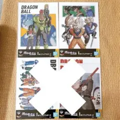 一番くじ ドラゴンボール EX 人造人間の恐怖 ビジュアルボード 4枚セット