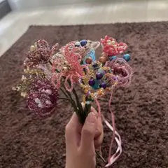 ビーズフラワー　セット