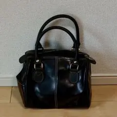 ハンドバッグ　レディース　黒　オシャレ