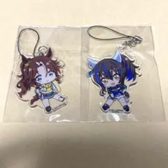 ウマ娘 ぺたん娘 アクリルストラップ ダイタクヘリオス メジロパーマー