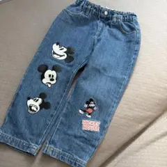ゆ*と様 BREEZE ミッキーマウス デニムパンツ 100