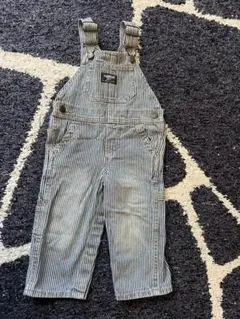 ストライプ オーバーオール 95cm